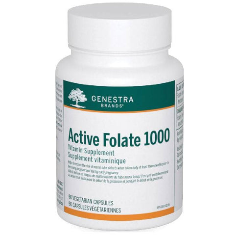 Genestra Active Folate 1000 90 Veg Capsules - YesWellness.com