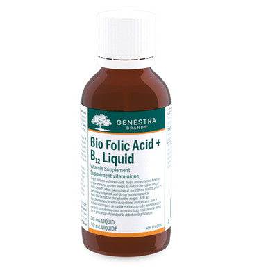 Genestra Bio Folic B12 Liquid 30 ml - YesWellness.com