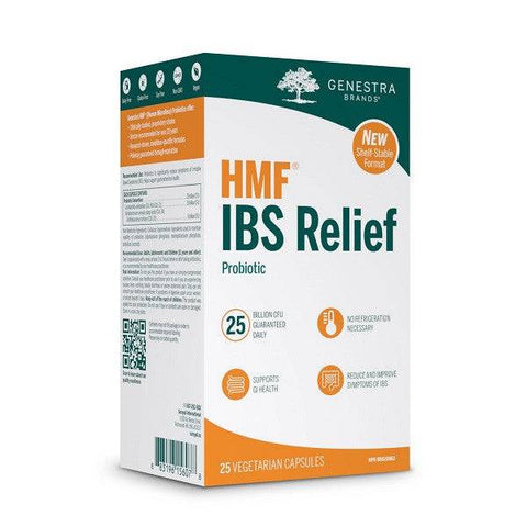 Genestra HMF IBS Relief Probiotic (Shelf Stable) 25 Vegetarian Capsules - YesWellness.com
