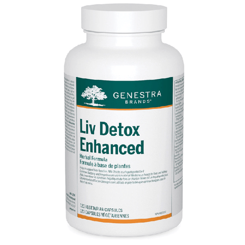 Genestra Liv Detox Enhanced Herbal Formula 120 Vegetarian Capsules - YesWellness.com