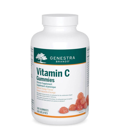 Genestra Vitamin C Gummies - Natural Orange Flavour 100 Gummies - YesWellness.com