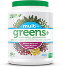 Genuine Health Greens+ Multi+ Natural Mixed Fruit 459g - YesWellness.com
