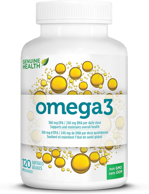 Genuine Health Omega3 Softgel - YesWellness.com