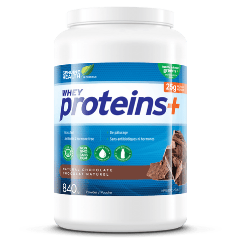 Genuine Health Whey Proteins+ 840g - YesWellness.com