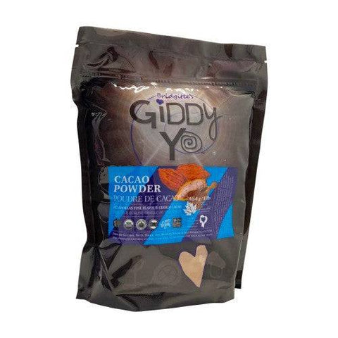 Giddy YoYo Cacao Powder (Ecuador) Certified Organic - YesWellness.com