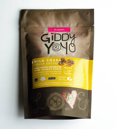 Giddy YoYo Chaga - Tea Cut (100% Canadian) - YesWellness.com