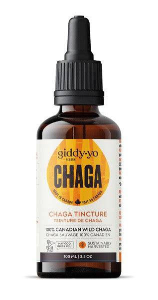 Expires May 2026 Clearance Giddy Yo Chaga 1:1 Dual Extract (Canada) 100mL