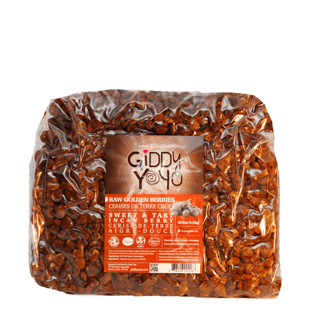 Giddy YoYo Golden Berries (S.America) Certified Organic - YesWellness.com