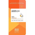 Expires March 2026 Clearance Giddy Yo Orange 76% Certified Organic Dark Chocolate Bars 62g