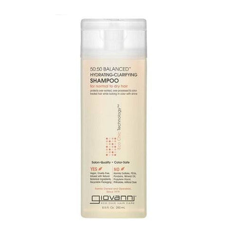 Giovanni 50-50 Balanced Hydrating-Clarifying Shampoo - YesWellness.com
