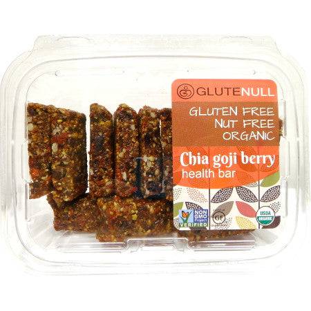 Glutenull Chia Goji Berry Health Bar 240 grams - YesWellness.com