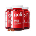 Goli Nutrition Apple Cider Vinegar 60 Gummies 3 PACK BUNDLE - YesWellness.com