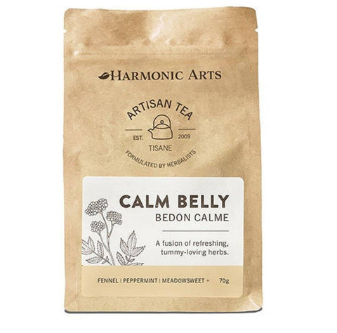 Expires June 2024 Clearance Harmonic Arts Artisan Tea Calm Belly (Formerly Digestive Power) 70g - YesWellness.com