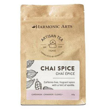 Expires August 2024 Clearance Harmonic Arts Artisan Tea Chai Spice (Formerly Chai Blend) 454g - YesWellness.com