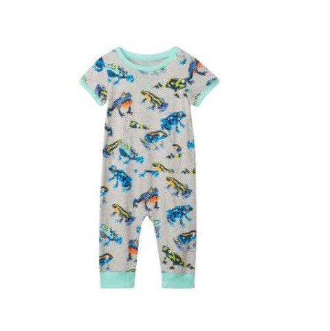 Hatley Boy's Leaping Frogs Baby Romper - YesWellness.com