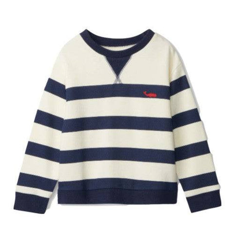Hatley Boy's Nautical Stripes Pullover Sweatshirt - YesWellness.com