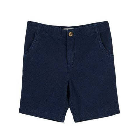 Hatley Boy's Navy Twill Shorts - YesWellness.com