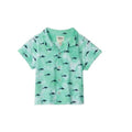 Hatley Boy's Silhouette Sharks Baby Button Down Shirt - YesWellness.com