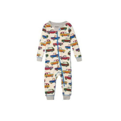 Hatley Boy's Vintage Cars Organic Cotton Coverall - YesWellness.com