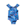 Hatley Girl's Aquatic Friends Baby Ruffle Swimsuit - YesWellness.com