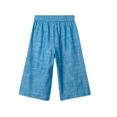 Hatley Girl's Chambray Cropped Culottes - YesWellness.com