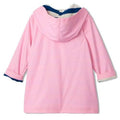 Hatley Girl's Classic Pink with Navy Stripe Lining Splash Jacket - YesWellness.com