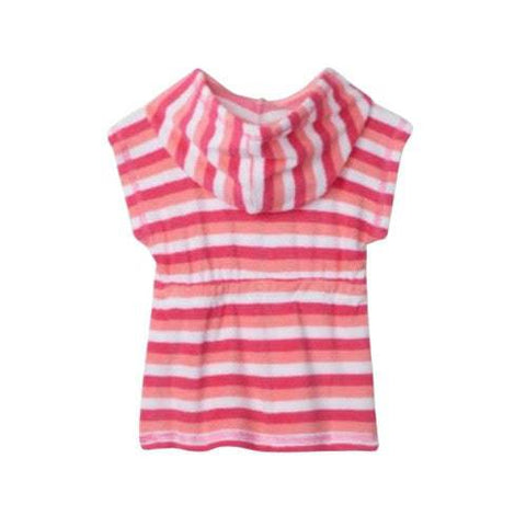 Hatley Girl's Cotton Candy Stripes Baby Hooded Terry Cover Up - YesWellness.com