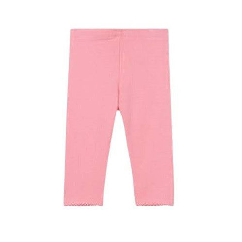 Hatley Girl's Light Pink Capri Leggings - YesWellness.com