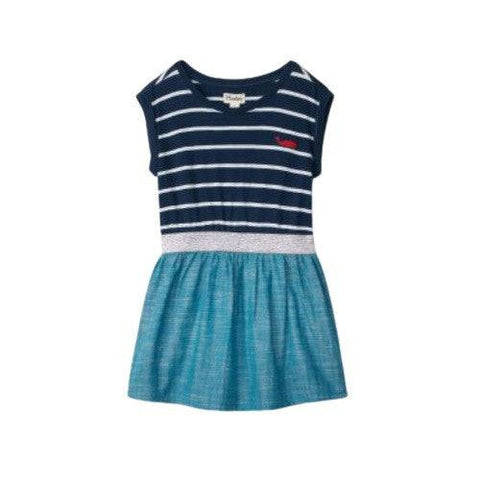 Hatley Girl's Nautical Stripes Elastic Waist Dress - YesWellness.com