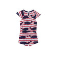 Hatley Girl's Nautical Whales Baby Flutter Romper - YesWellness.com