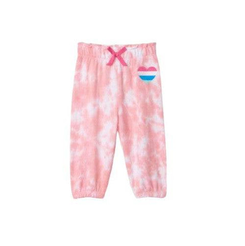 Hatley Girl's Pink Tie Dye Baby Joggers - YesWellness.com