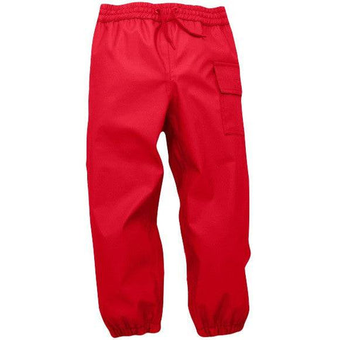 Hatley Girl's Red Splash Pants - YesWellness.com