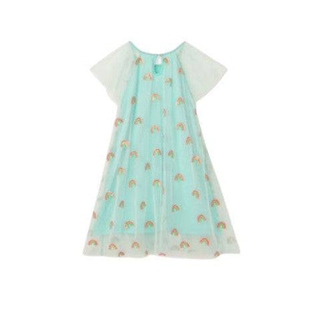 Hatley Girl's Shimmer Rainbows Baby Tiered Tulle Dress - YesWellness.com