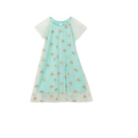 Hatley Girl's Shimmer Rainbows Baby Tiered Tulle Dress - YesWellness.com