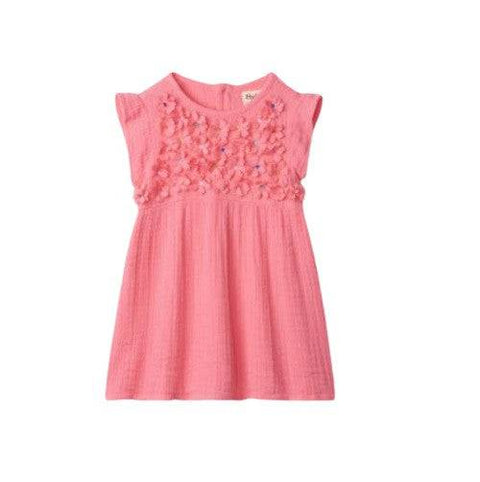 Hatley Girl's Summer Flowers Baby Cap Sleeve Dress - YesWellness.com