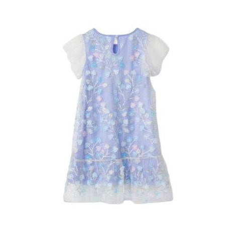 Hatley Girl's Summer Hearts Tiered Tulle Dress - YesWellness.com