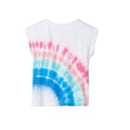 Hatley Girl's Tie Dye Rainbow Baby Snap Shoulder Tee - YesWellness.com