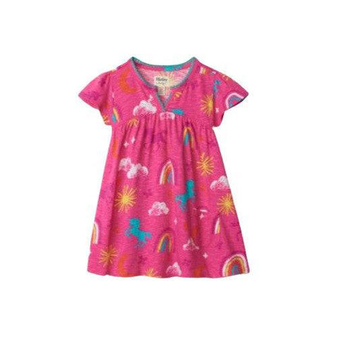 Hatley Girl's Unicorns & Rainbows Baby Puff Dress - YesWellness.com