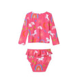 Hatley Girl's Unicorns & Rainbows Baby Rashguard Set - YesWellness.com