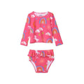 Hatley Girl's Unicorns & Rainbows Baby Rashguard Set - YesWellness.com