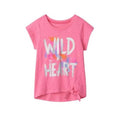 Hatley Girl's Wild at Heart Tie Front Tee - YesWellness.com