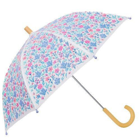 Hatley Girl's Wild Flowers Umbrella - YesWellness.com