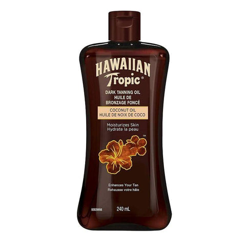 Hawaiian Tropic Dark Tanning Oil Coconut 240mL - YesWellness.com