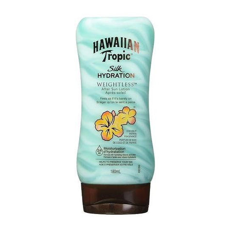 Hawaiian Tropic Silk Hydration Weightless After Sun Lotion Coconut 180mL - YesWellness.com