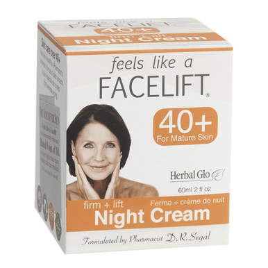Herbal Glo Feels like a facelift Night Cream 60mL - YesWellness.com