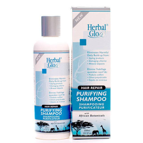 Herbal Glo Hair Repair Purifying Shampoo With African Botanicals - YesWellness.com