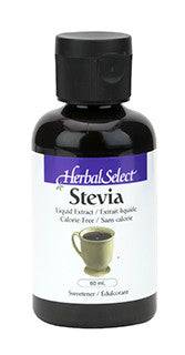 Herbal Select Stevia Extract Liquid 60mL - YesWellness.com