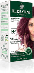 Herbatint Permanent Hair Colour Gel FF4 Violet 135mL - YesWellness.com