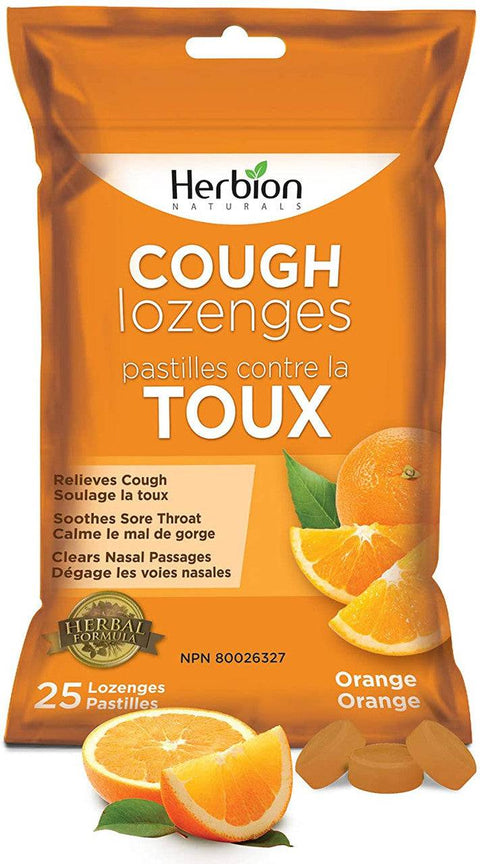 Herbion Cough Lozenges Pouch 25 Lozenges - YesWellness.com