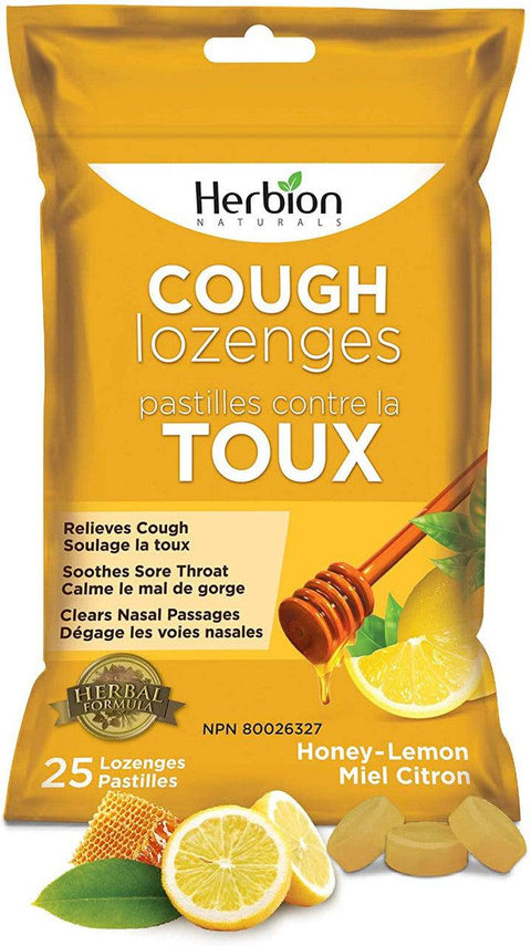 Herbion Cough Lozenges Pouch 25 Lozenges - YesWellness.com